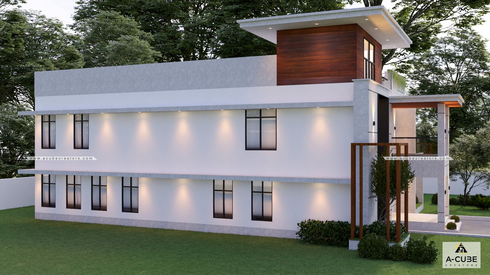 Portfolio left side view